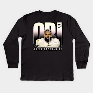 Odell Beckham Jr Bootleg Kids Long Sleeve T-Shirt